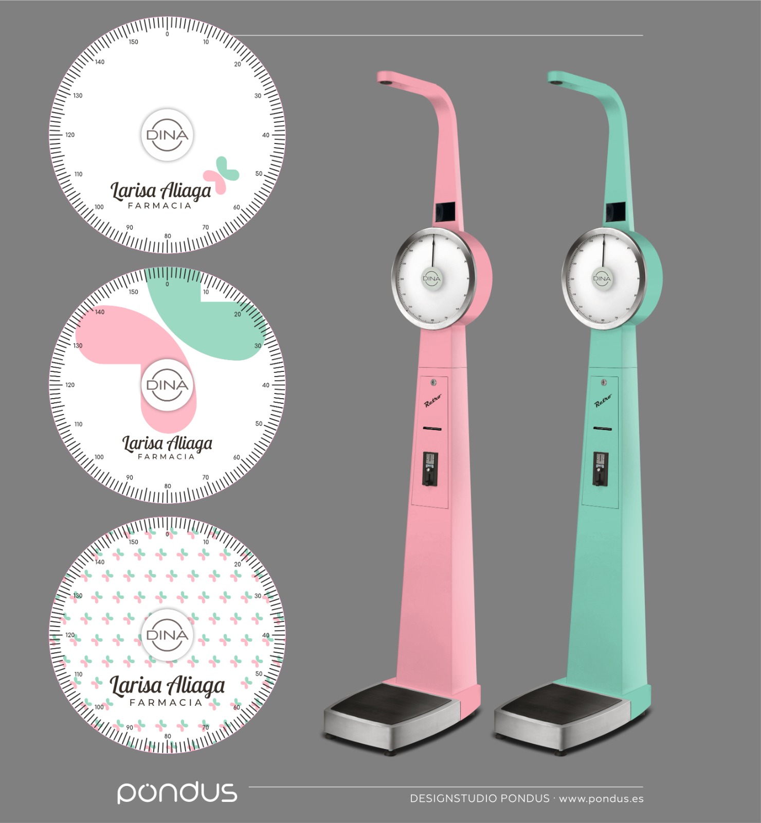 Báscula pesapersonas DINA Retro - Imagen 3