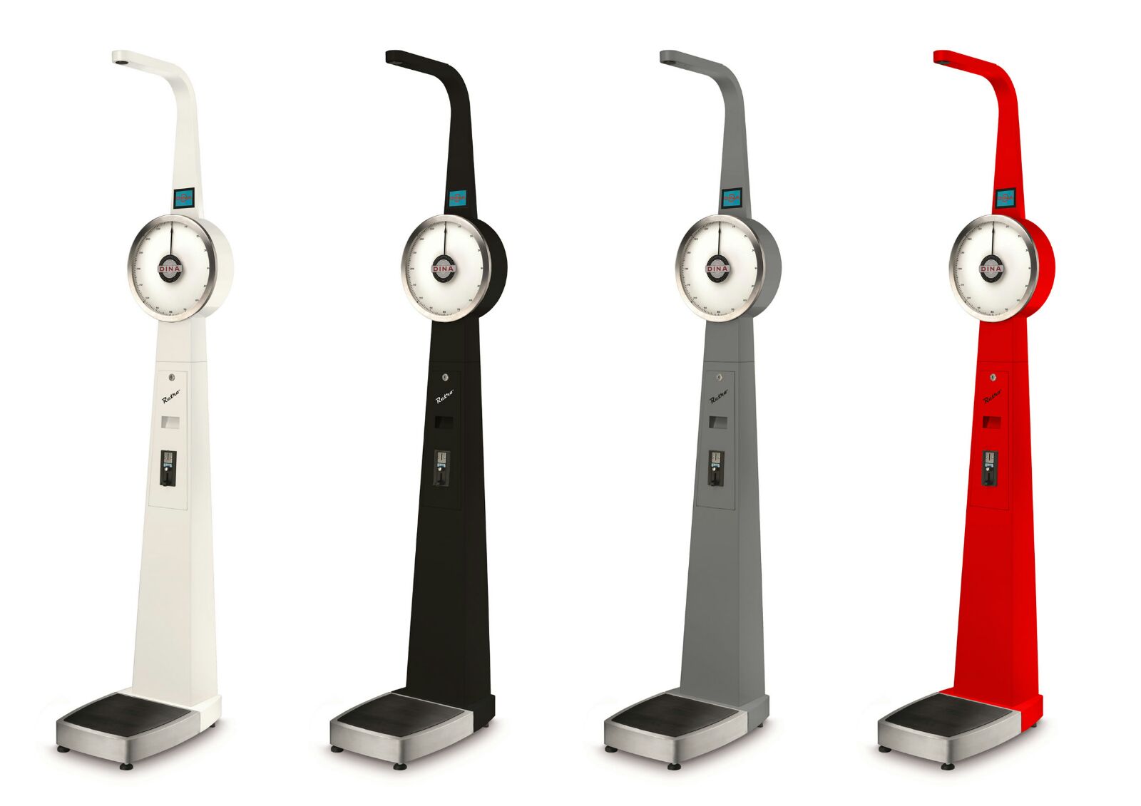 Báscula pesapersonas DINA Retro